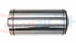 BH 75 (75kW) combustion chamber + cover + air exhaust