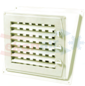 Air grille with damper 35*