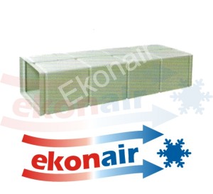 ABS air duct small 520x360x1500mm