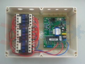 PCB with box Ponente 1500
