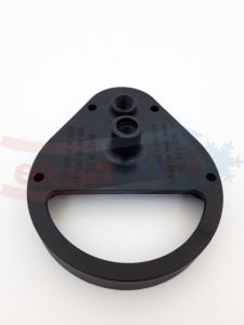 Low pressure fuel pump filter cover