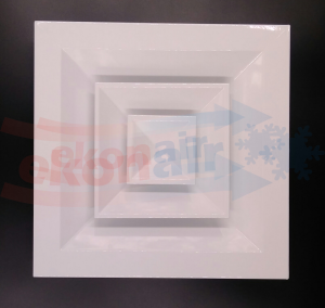 ESCD-EB 300/150 square ceiling diffuser