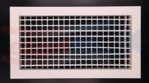 EDDG-EA 400 x 200 mm double deflection grille