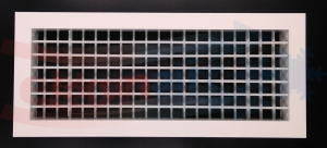 EDDG-EB 400 x 150 mm double deflection grille