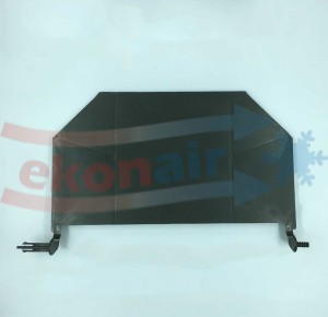 Down air discharge cover for Blizzard/Bora