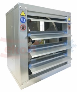 WZS 600 (6 000 m3/h) shutter type axial fan