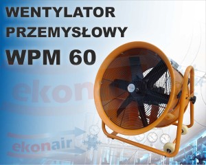 WPM 60 mobile suction fan (14 400 m3 / h)