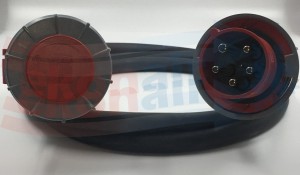Extension cord (3m long, 63A plug, 63A socket)