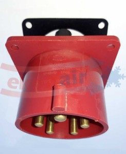 Electric socket EL15M 400V/32A/5P