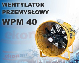 WPM 40 mobile suction fan (5 760 m3 / h)