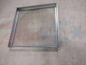 Duct reducer 672x672/640x640x50mm