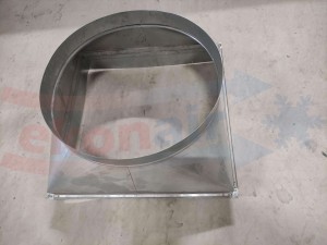 Bora/ Blizzard 675x675/ śr. 590 mm duct reducter