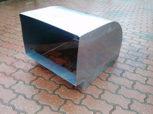 Blizzard galvanized duct elbow 655x655/630x400