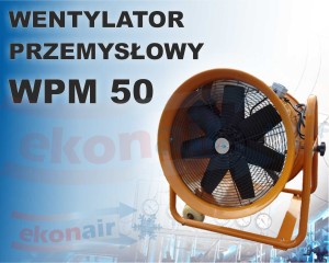 WPM 50 mobile suction fan (7 900 m3 / h)